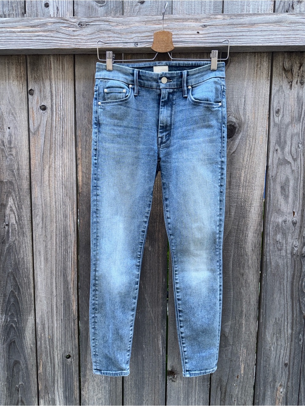 Mother Denim The Looker Ankle Jeans in Twice Shy Size 26 - Picture 4 of 13